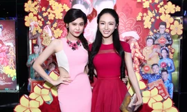 Trương Quỳnh Anh và Hoa hậu Trương Hồ Phương Nga.