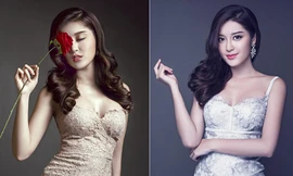 Á hậu Huyền My khoe vòng một nóng bỏng với váy bó sát