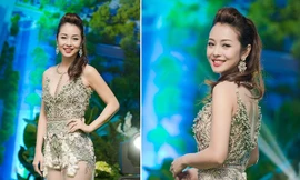 'Gái hai con' Jennifer Phạm nóng bỏng với váy xuyên thấu