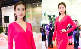 Á hậu Diễm Trang diện váy xẻ sexy, lộng lẫy trên thảm đỏ