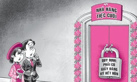 Mở tiệc cưới phải có giấy kết hôn: Khó và phiền!