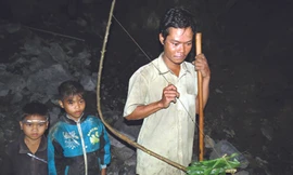 Theo người Rục săn chuột “tuyệt chủng”