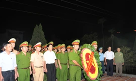 Tổng cục Cảnh sát tri ân các anh hùng, liệt sỹ