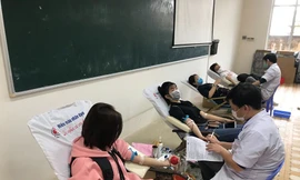 Chủ Nhật Đỏ: Sinh viên ĐH Đà Nẵng sưởi ấm ngày Đông lạnh bằng những giọt máu hồng