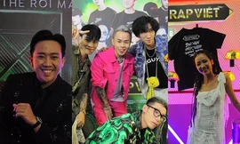 Đêm Chung kết - Trao giải “Rap Việt“: Dàn sao đình đám khoe dáng trên thảm đỏ
