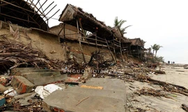 Bão số 13 “nuốt chửng” các bãi biển nổi tiếng An Bàng, Cửa Đại... của Hội An