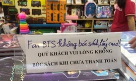Một nhà sách "tố" fan BTS có hành vi thiếu văn minh và “lời hồi đáp” bất ngờ của V-ARMY