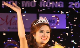 Em gái Công Vinh trở thành hoa khôi