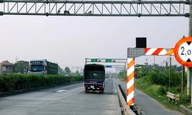 Xử phạt xe quá tải qua cân tự động trên quốc lộ 5