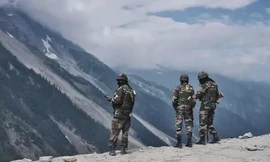 Binh lính Ấn Độ trên biên giới