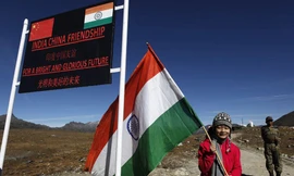 Biên giới Ấn Độ Trung Quốc ở Arunachal Pradesh, Ấn Độ (AP)