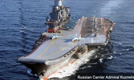 Tàu sân bay duy nhất của hải quân Nga ở thời điểm hiện tại