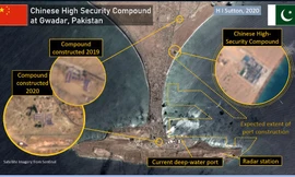 Các dấu hiệu đầu tiên của một căn cứ hải quân Trung Quốc ở Gwadar, Pakistan