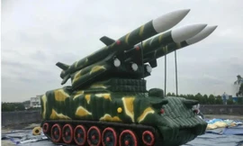 Một mô hình nghi binh của quân đội Trung Quốc