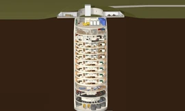 Sơ đồ hầm tránh bom hạt nhân Survival Condo