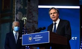 Ngoại trưởng Mỹ Blinken và tổng thống Biden