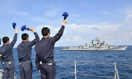 Việc tiếp cận các căn cứ của Ấn Độ sẽ giúp các tàu chiến của Úc, Nhật Bản và Mỹ hoạt động ở Ấn Độ Dương dễ dàng hơn. 