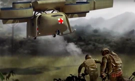 Mô hình xe buýt bay của không quân Mỹ