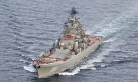 Tàu chiến Mỹ chưa thể thắng nếu đối đầu với tuần dương hạm Kirov của Nga (Trong ảnh)