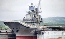 Tàu sân bay Kuznetsov của hải quân Nga