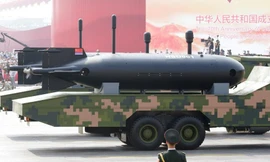 Phương tiện thủy không người lái cỡ lớn HSU001 của Trung Quốc. (Ảnh: Truyền thông Trung Quốc)