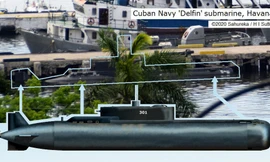 tàu ngầm Delfin của hải quân Cuba