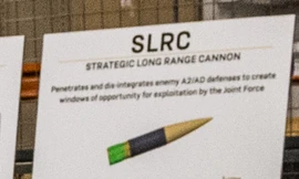 Hình ảnh được cho là siêu pháo của quân đội Mỹ