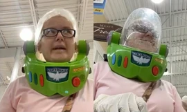 Người mẹ "bá đạo" hóa thân Buzz Lightyear để đi siêu thị và câu chuyện cảm động phía sau