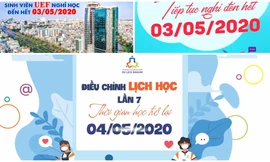 TP.HCM: Nhiều trường đại học quyết định kéo dài thời gian nghỉ học đến tận tháng 5