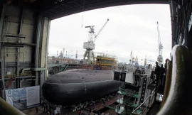 Cận cảnh lễ hạ thủy ‘hố đen đại dương’ Rostov-on-Don