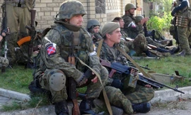 Lực lượng ly khai ở miền Đông Ukraine.