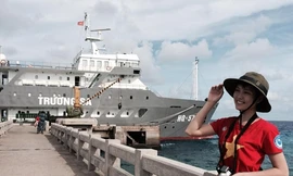 Nhật ký Trường Sa xúc động của Hoa khôi Nữ sinh Việt Nam