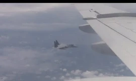 [VIDEO] Chiến đấu cơ Nhật – Trung 'giáp mặt' trên biển Hoa Đông