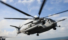 Rơi trực thăng quân sự Mỹ trên Vịnh Aden