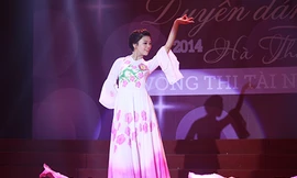 Nữ sinh THPT Hà thành đua tài nghệ thuật