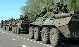 Nga rút quân khỏi biên giới Ukraine