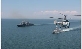 Lộ ảnh cuộc tập trận Mỹ - Ukraine trên biển Đen