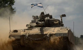 [CẬN CẢNH] Xe tăng Israel ầm ầm tiến vào dải Gaza