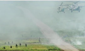 Nga tập trận đối phó biến động vùng Trung Á