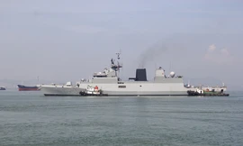 Ba tàu hải quân Ấn Độ đến Đà Nẵng