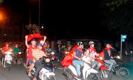 Nhiều sinh viên được nghỉ học cổ vũ U23 Việt Nam