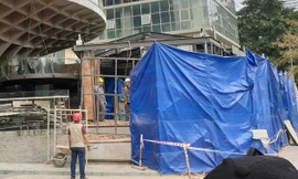 Cưỡng chế tháo dỡ nhà hàng xây trái phép giữa trung tâm Đà Nẵng