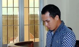 Bị cáo Lê Sơn Tùng tại phiên tòa 