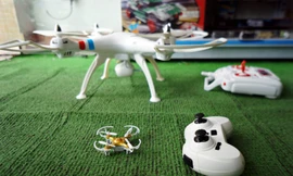 Thú chơi Flycam mini nhỏ hơn cả chiếc bật lửa