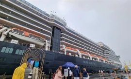 Cận cảnh du thuyền 5 sao đưa 2.000 khách quốc tế đến Đà Nẵng đầu năm mới