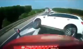 Đường càng đông, vượt ẩu càng nhiều trên cao tốc Túy Loan - La Sơn - Cam Lộ