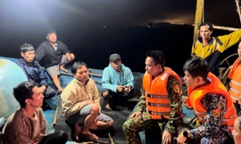 Tàu hàng đâm chìm tàu cá, một thuyền viên mất tích