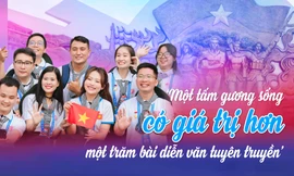 ‘Một tấm gương sống có giá trị hơn một trăm bài diễn văn tuyên truyền’