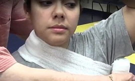 Sơ cứu đúng cách sẽ giúp người gặp tai nạn có cơ hội sống cao hơn. Ảnh: BV Đại học Y Dược TP.HCM.