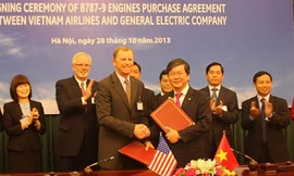 Vietnam Airlines ký hợp đồng kỷ lục với GE